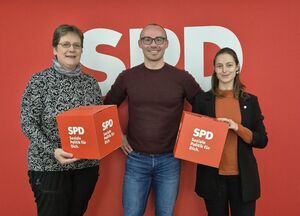 ASG Vorstand Birgit Green, Robert Büssow, Tina Rudolph